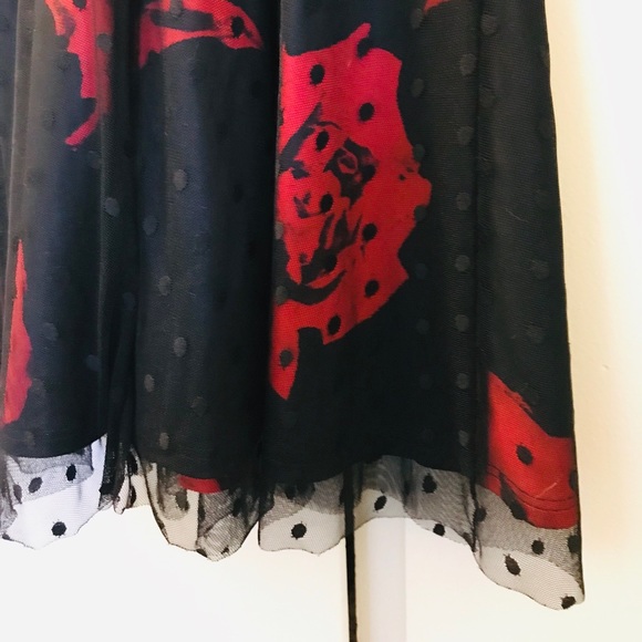 Modcloth A-Line Dress with Overlay - Picture 7 of 7